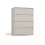 Chest of Drawers Top e Shop MALWA M4, 4 drawers, Kashmir, 700×970×400 mm, laminate