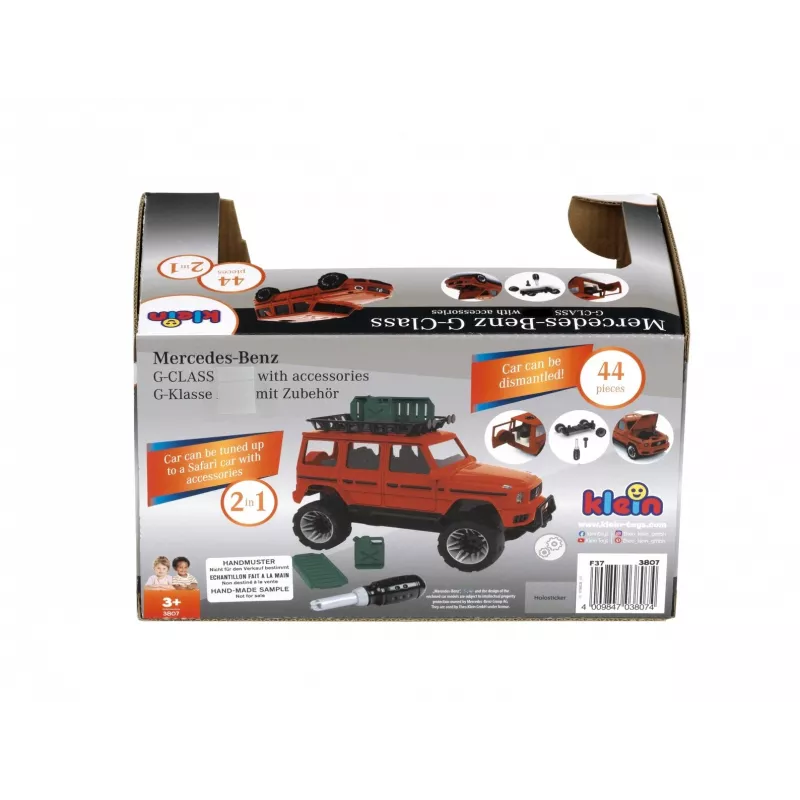 Toy car for turning KLEIN Mercedes-Benz model 3807 – role-play accessory for hand skills