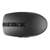 HP 710 Rechargeable Silent Mouse, Ambidextrous, RF Wireless + Bluetooth, 3000 DPI, Black