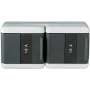 Outlet box Type F JUNG 8220 KINAW Black Translucent White