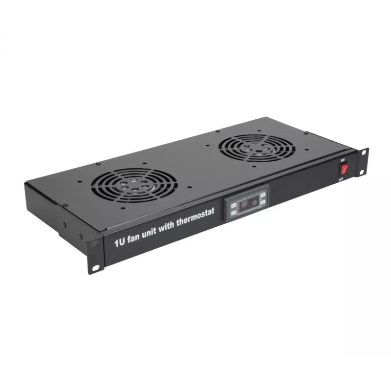Fan panel Extralink EX.19089 19 inch 2 fans with thermostat
