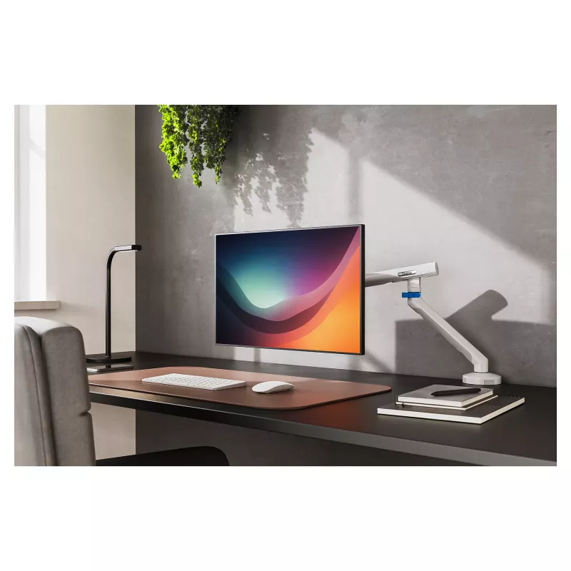 Monitor mount DIGITUS Single design for up to 35 inch screens, clamp, 10 kg, VESA 75x75–100x100, tilt -45–90°