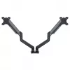 Monitor desk holder ART RAMM UM-116 for 2 monitors 13–32 inch, dual-arm adjustable mount