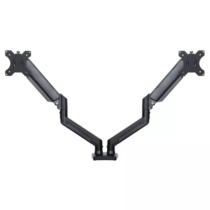Monitor desk holder ART RAMM UM-116 for 2 monitors 13–32 inch, dual-arm adjustable mount