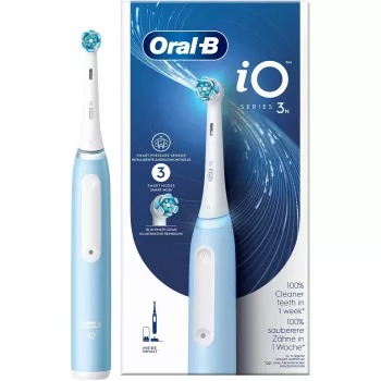 Oral-B Braun iO Series 3N Adult Vibrating toothbrush Light Blue, White