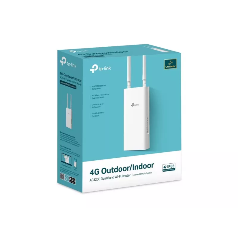 Outdoor Wi‑Fi Router TP‑LINK Archer MR402‑Outdoor 4G AC1200 Dual Band