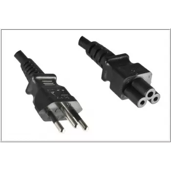 Microconnect PE010818BRAZIL power cable Black 1.8 m C5 coupler