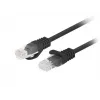 Lanberg PCU6-10CC-0750-BK networking cable Black 7.5 m Cat6 U/UTP