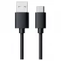 USB Cable RealPower 255650 USB 3.2 Gen 1 0.6m Black