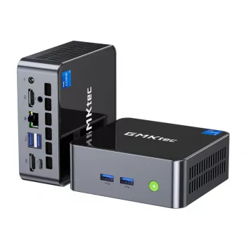 Mini PC GMKtec NucBox M3 Intel Core i5-12450H, 16 GB DDR4, 512 GB SSD, Windows 11 Pro, Black