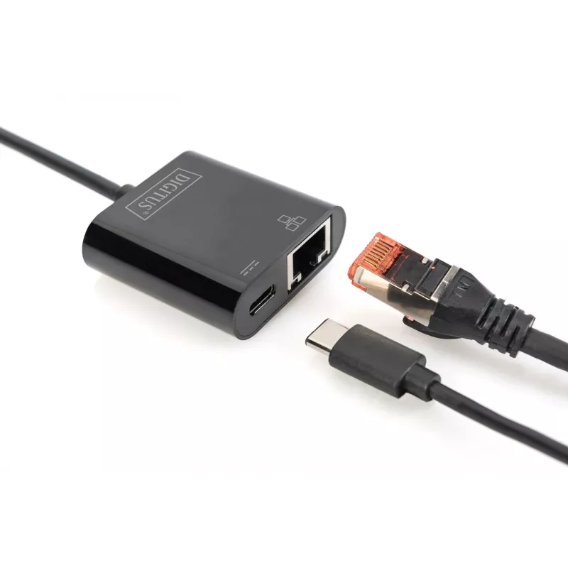 USB Type-C Gigabit Ethernet adapter Digitus DN-3027