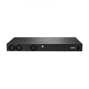 HPE - Aruba Serie - Aruba 6300F - Switch - L3 - managed - 24 x 10/100/1000 + 4 x 1 Gigabit / 10 Gigabit / 25 Gigabit / 50 Gigabit SFP56 (Uplink / Stacking) Front and Seite to Hinte