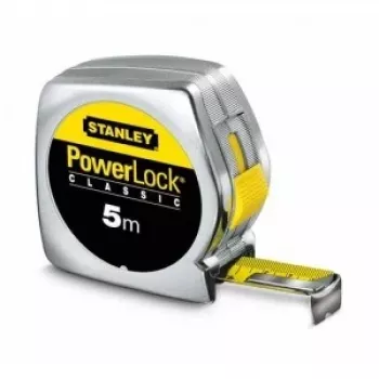 Powerlock steel ruler 5 m x 25 mm vol. chrome plated - clearance 12
