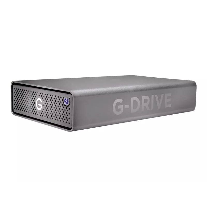 External hard drive SANDISK G-DRIVE PRO 4 TB — 7200 RPM, USB 3.2 Gen 1, stainless steel
