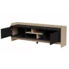 Cama RTV PORTO 2D cabinet 150x38x50 oak/black