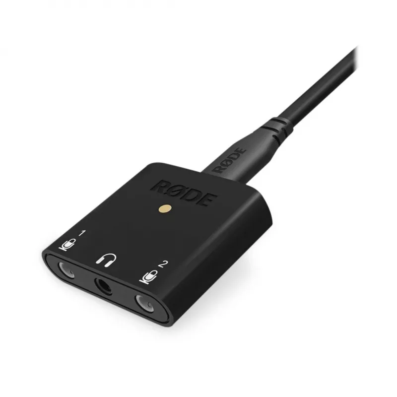 RØDE AI-Micro Audio interface Two-channel 24 bit 48 kHz Black