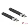 USB 2.0 FPC Flat Ribbon Cable DeLOCK 86940 USB Type-C to USB Type-C 13 cm
