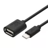TB Cable OTG USB AF - USB C 15cm Black (AKTBXKU4PAC015B)