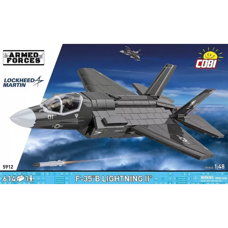 F-35B Lightning II Building Blocks - 614 pieces