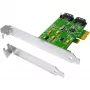 DC-600e RAID, SATA, Serial ATA II, 0, 1, JBOD, 5 Gbit-s, Marvell 88SE9128, Windows 2000
