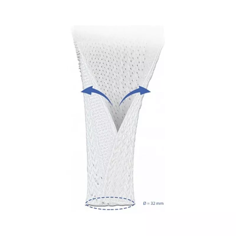 Braided Sleeving DeLOCK 20818 5m x 32mm White