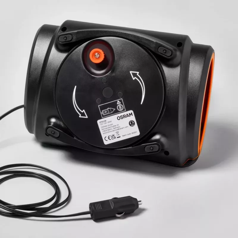 OSRAM TyreInflate 2120 Cordless Rechargeable Tyre Inflator with Digital Pressure Gauge and LED Light