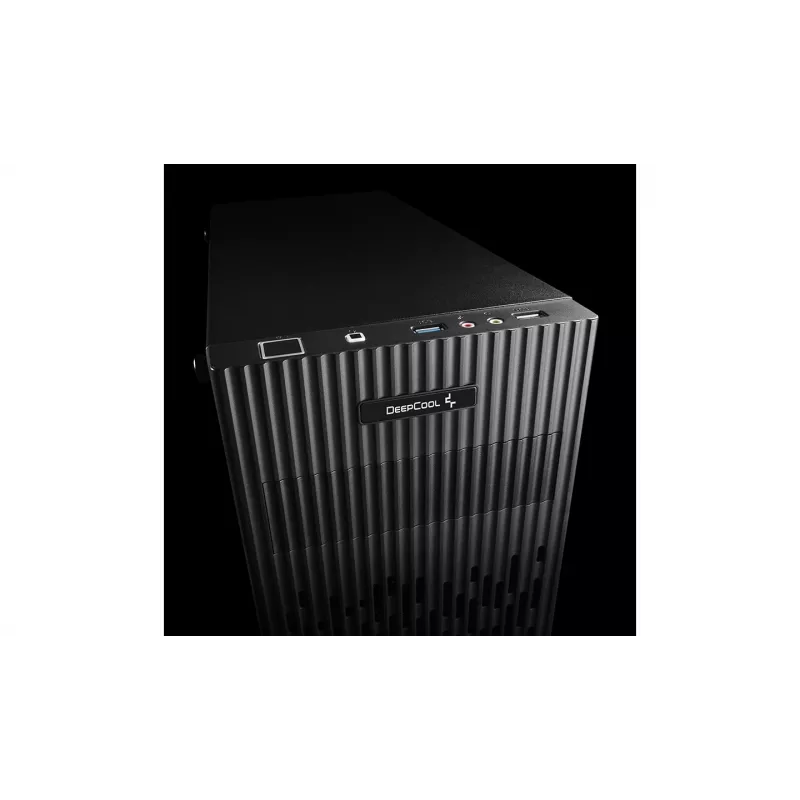 PC Case DeepCool Matrexx 30 Mini Tower — Micro ATX, Tempered Glass, 3x3.5 inch / 2x2.5 inch Bays, GPU up to 25 cm