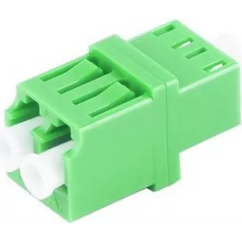 Fibre Optic Adapter S/CONN 07-60021 LC Green Single-mode 1 pc