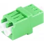 Fibre Optic Adapter S/CONN 07-60021 LC Green Single-mode 1 pc