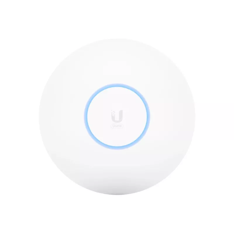 Wireless access point UBIQUITI U6‑PRO — Wi‑Fi 6 dual‑band 2.4/5 GHz, PoE, IP54, ceiling/wall, 4800 Mbps (5 GHz), 573.5 Mbps (2.4 GHz)