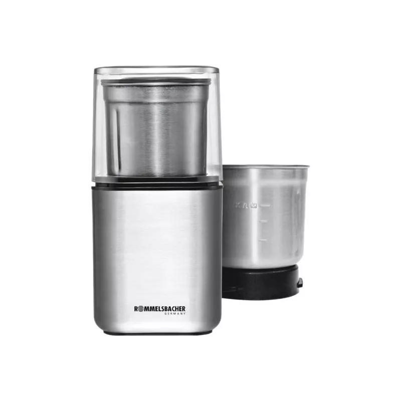 Rommelsbacher Spice Coffee Grinder stainless steel silver EGK 200 (EGK 200)