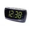 Clock radio Adler AD 1121 — clock radio, FM/AM tuner, LED display, battery backup, black