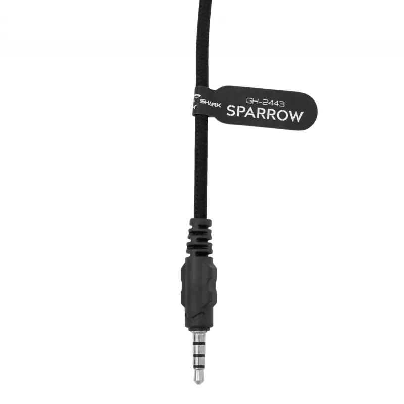 Headphones White Shark GH-2443 Sparrow Black