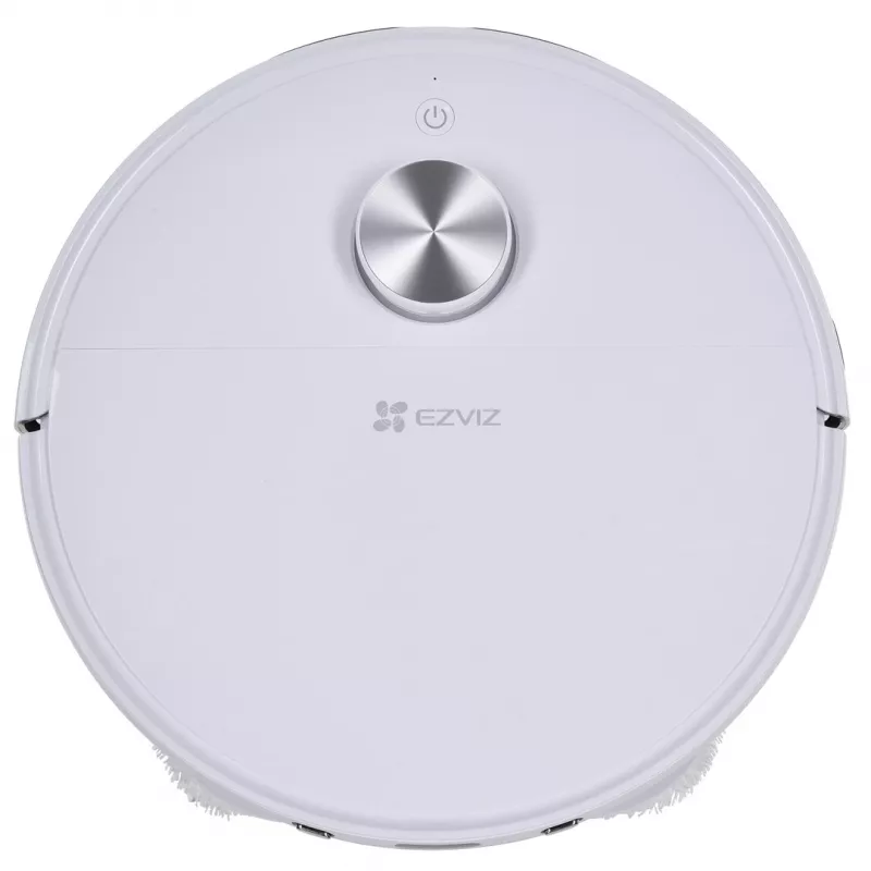 Robot Vacuum Cleaner EZVIZ RS2 with Mapping, 4000 Pa Suction, 5200 mAh Battery, 220 min Runtime, Washable Mop, Base Station with 5/5.5 L Water Tanks