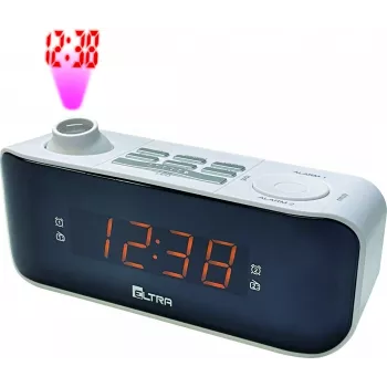 Eltra Clockradio Kasia (Kate) with projector, black