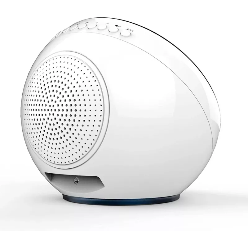 Nasa WSP1500 white Weather Station/Speaker BT Moon