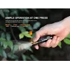 Flashlight Fenix E09R 600 lm, compact rechargeable keychain torch