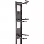APC NetShelter Cable Management, Vertical Cable Manager, Cable Rings, Set of 8, Black, 55 mm x 766 mm x 85 mm