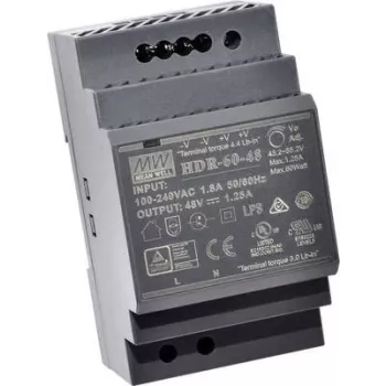 Power Adapter MEAN WELL HDR-60-5