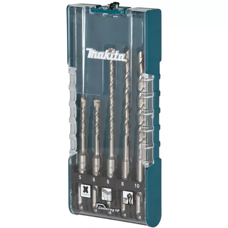 Makita E-15702 SDS-PLUS masonry drill bit set 5 parts (E-15702)