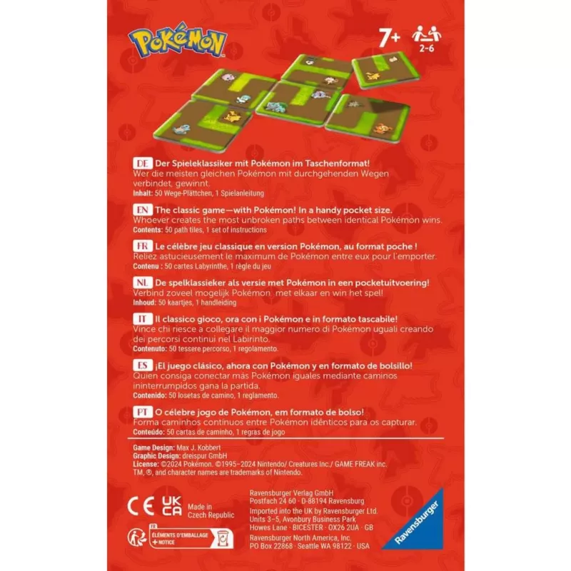 Pokémon Labyrinth Connect, Board Game