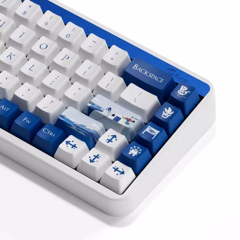 Mechanical keyboard AKKO JIN 01 Santorin 65% with Rosewood switches, ANSI layout