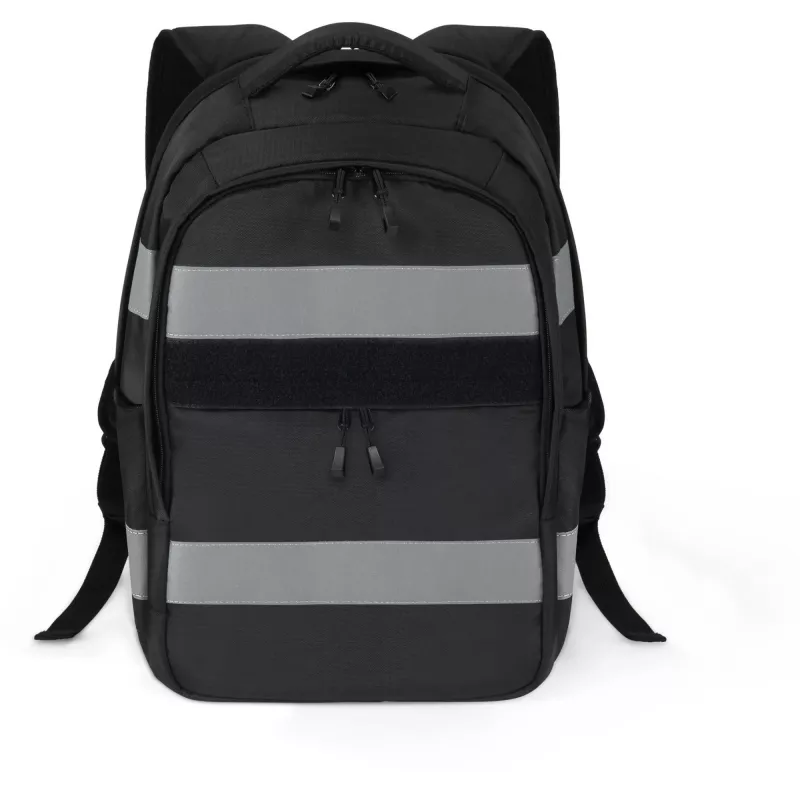 DICOTA Hi-Vis V2 Backpack Rucksack Black 320x220x455mm PET TPU