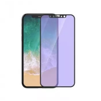 Tempered Glass Screen Protector Devia for iPhone XS/X 5.8 inch Anti-Blue Ray Full Screen Black