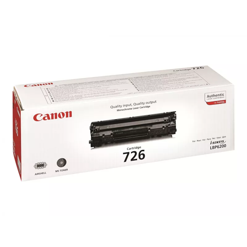 Toner Cartridge Canon CRG-726 1 pc(s) Black 2400 pages