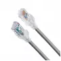 Network patch cord Belden 10GX Cat6a U/UTP LSZH 3 m RJ-45 to RJ-45, nickel/gold contacts, grey