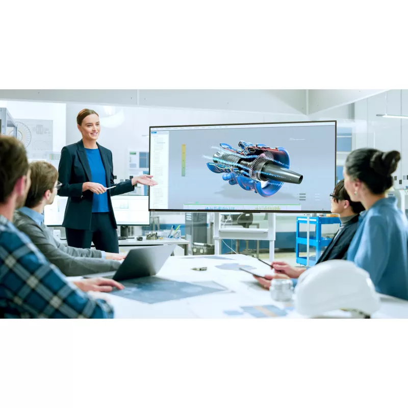 Avocor AVE-9200 - 234 cm (92 inch) diagonal class E92 Series LCD display with LED backlighting