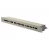 DIGITUS DN-91524S CAT 5e Class D Shielded Patch Panel, 24-Port RJ45, 1U, Grey RAL 7035