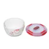 Bowl set OURSSON BS4781RC/DC Round Ceramic 3L White 2 pcs