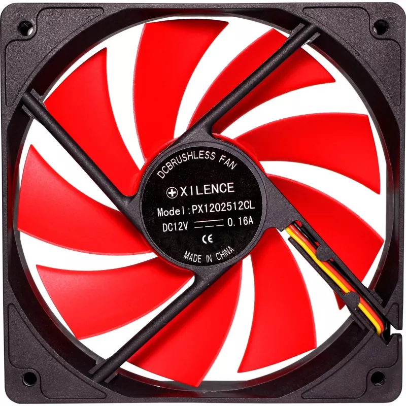 Xilence XF039 120mm Red Case Fan